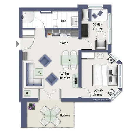 Apartment Duenenschloss 1-41